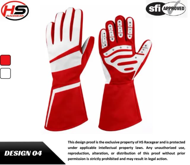 Custom Racing Glove Design 4