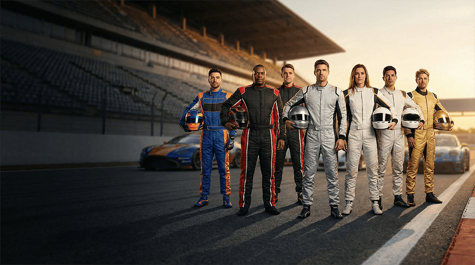 Browse Our Race Suit Collection