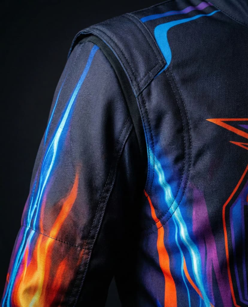 Custom Karting Suit Detail