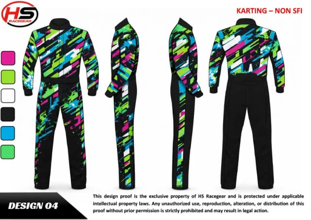 Custom Karting Suit Design 4