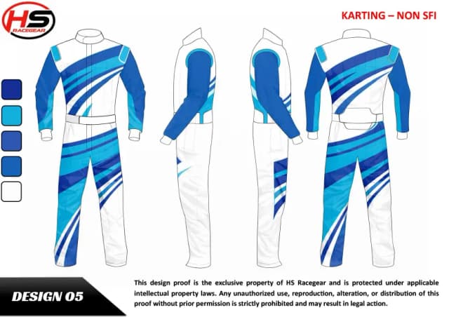 Custom Karting Suit Design 5