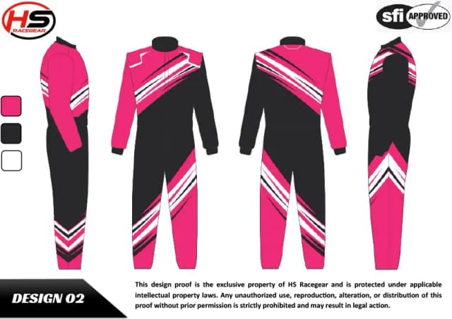 Custom Power Boat Suit Design 2