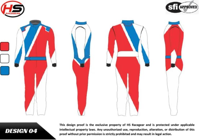 Custom Power Boat Suit Design 4