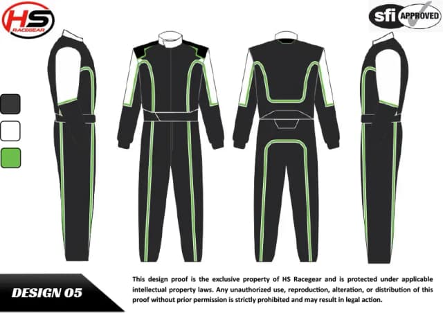 Custom Power Boat Suit Design 5