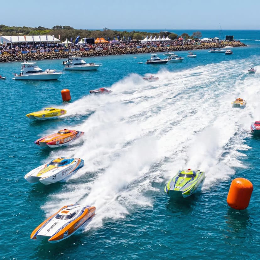 Power boat racing events worldwide