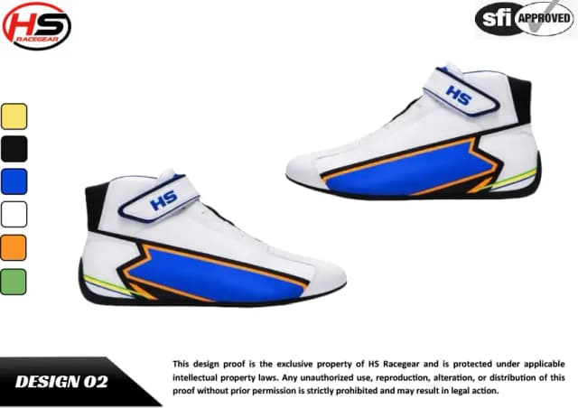 Custom Racing Shoe Design 2