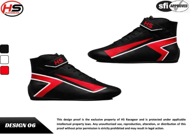 Custom Racing Shoe Design 6
