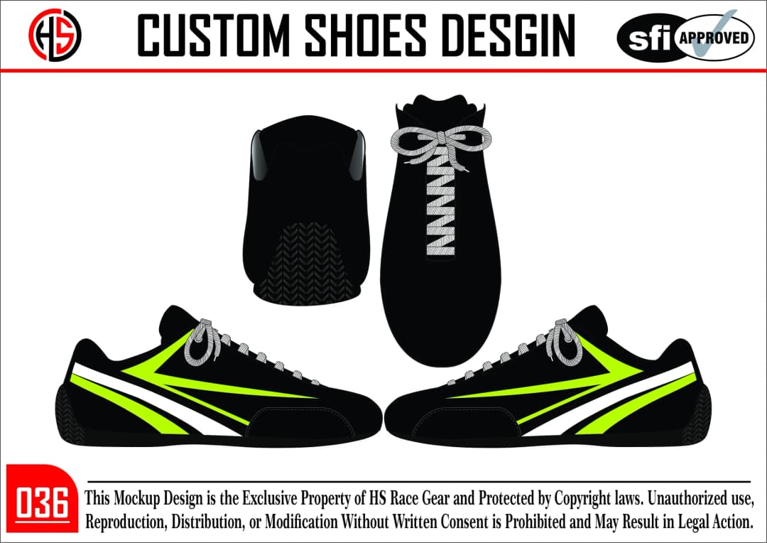 Custom Racing Shoe Design 36