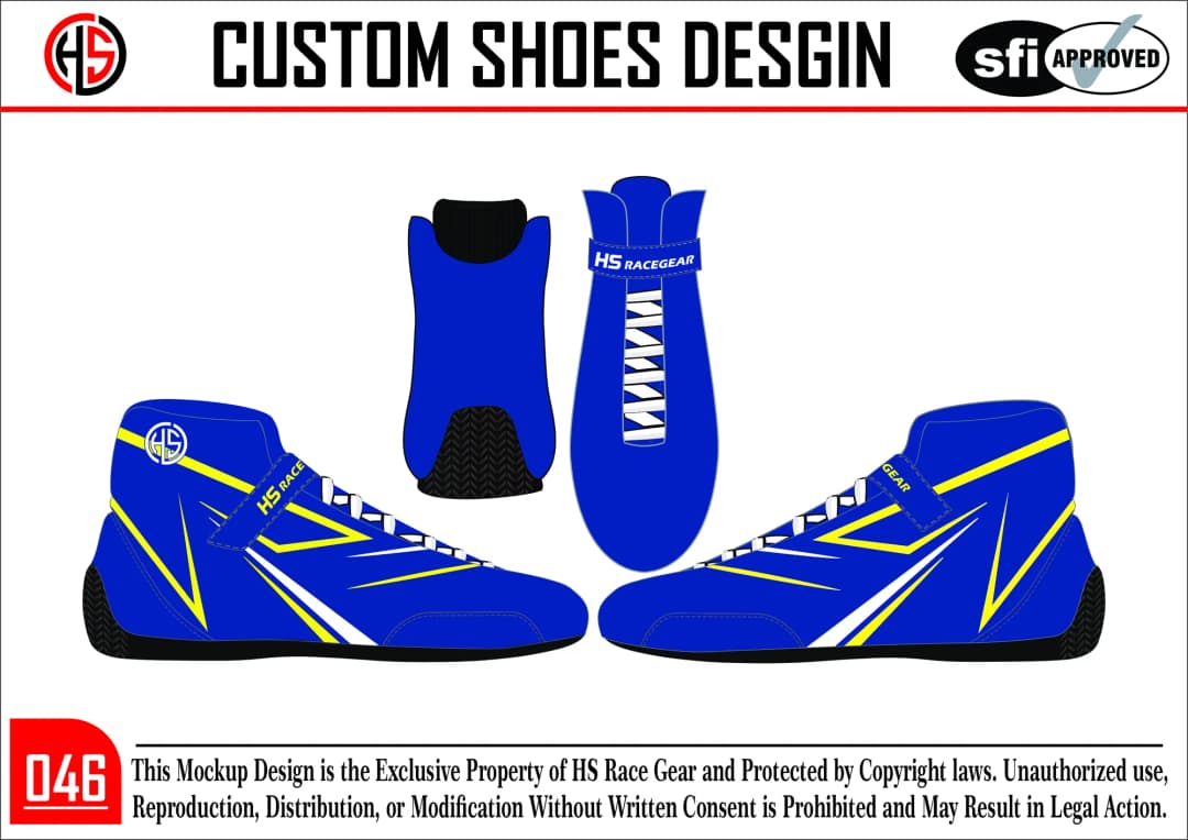 Custom Racing Shoe Design 46