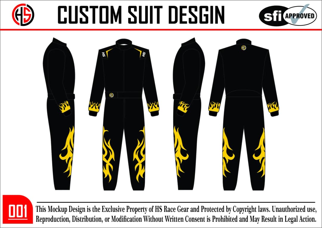 Custom Race Suit Design 1