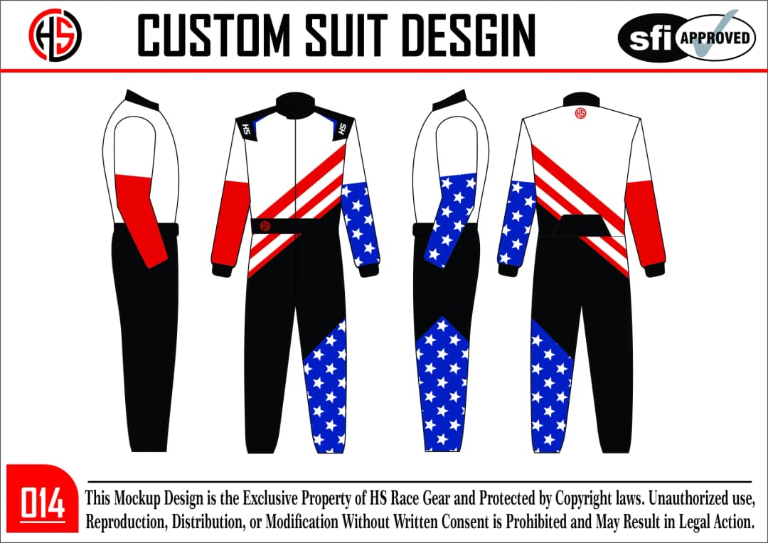 Custom Race Suit Design 14