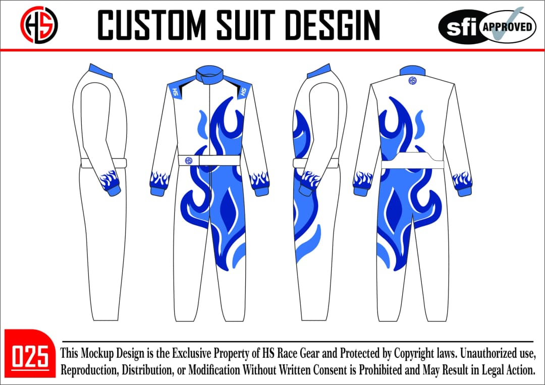 Custom Race Suit Design 25