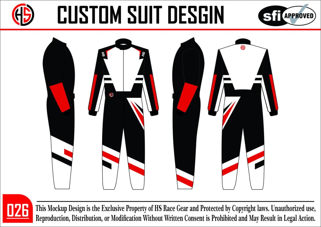 Custom Race Suit Design 26