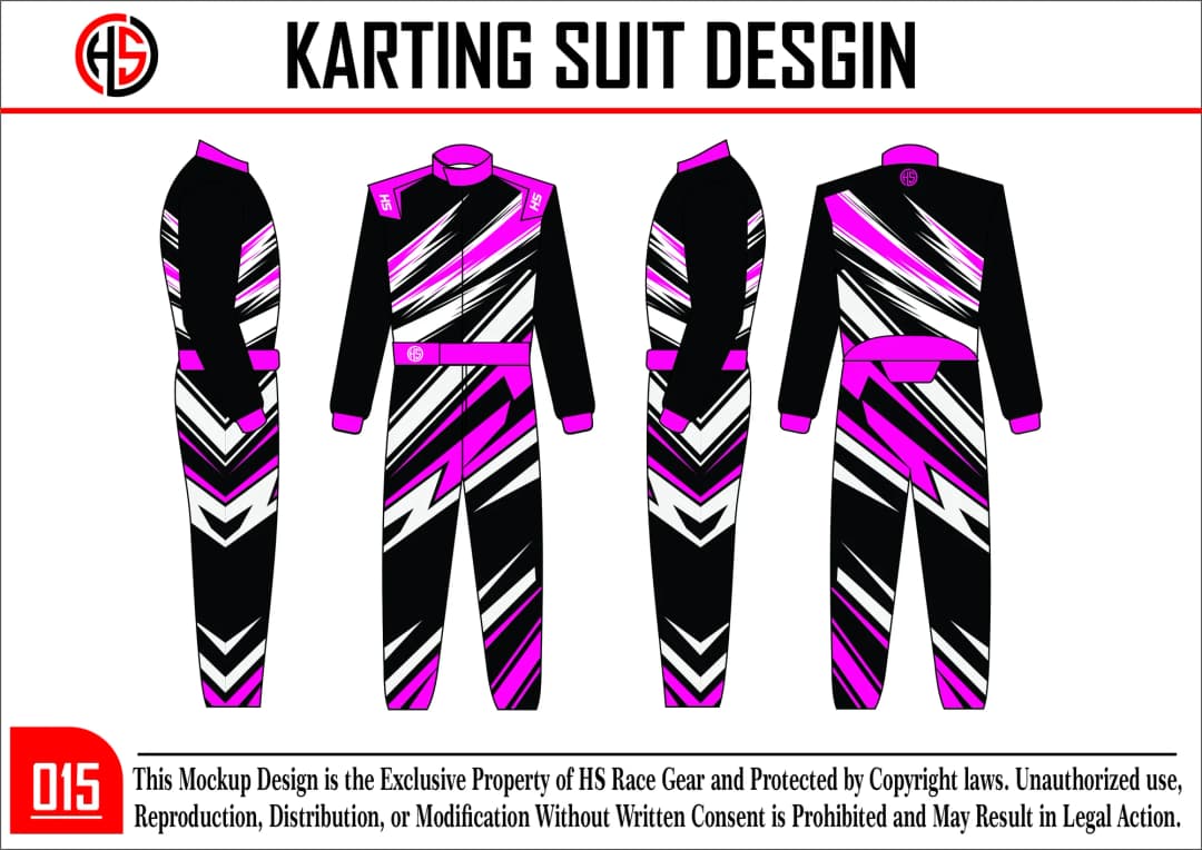 Custom Karting Suit Design 15