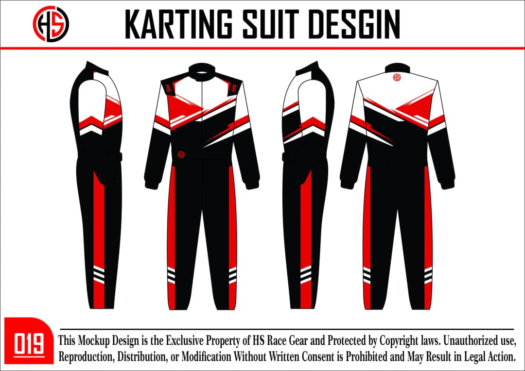 Custom Karting Suit Design 19
