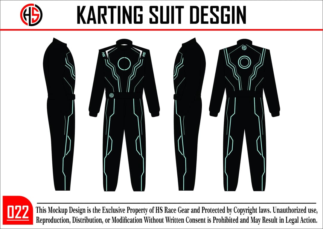 Custom Karting Suit Design 22