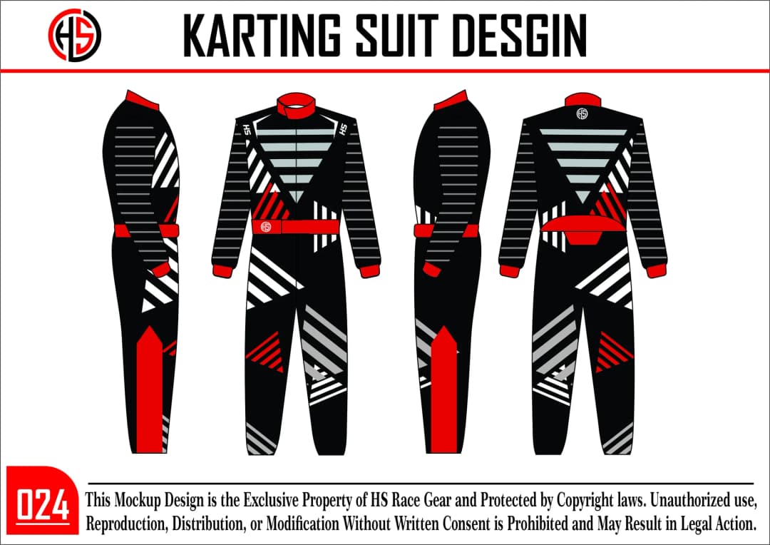 Custom Karting Suit Design 24