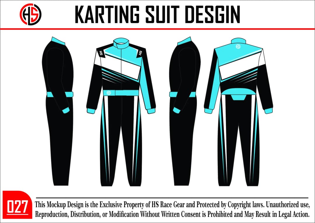 Custom Karting Suit Design 27