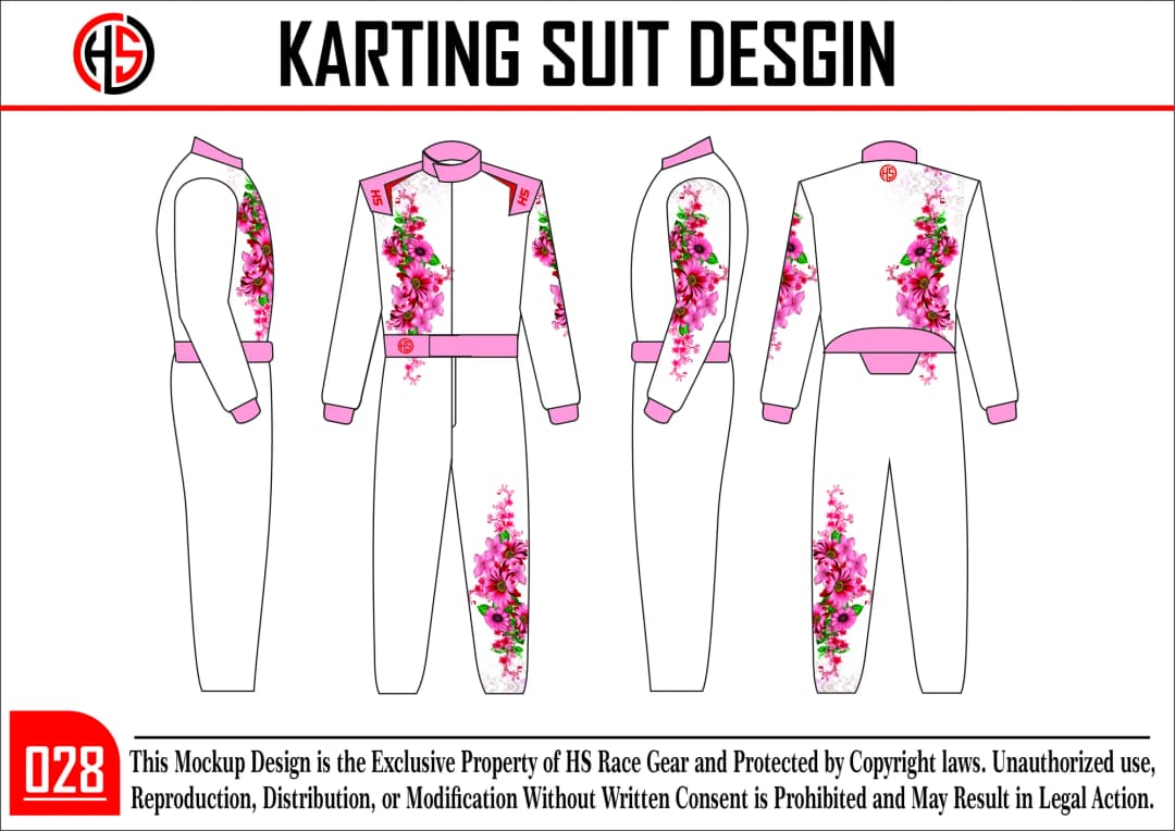 Custom Karting Suit Design 28