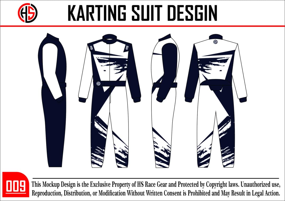 Custom Karting Suit Design 9