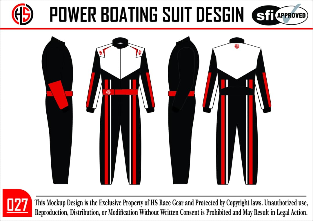 Custom Power Boat Suit Design 27