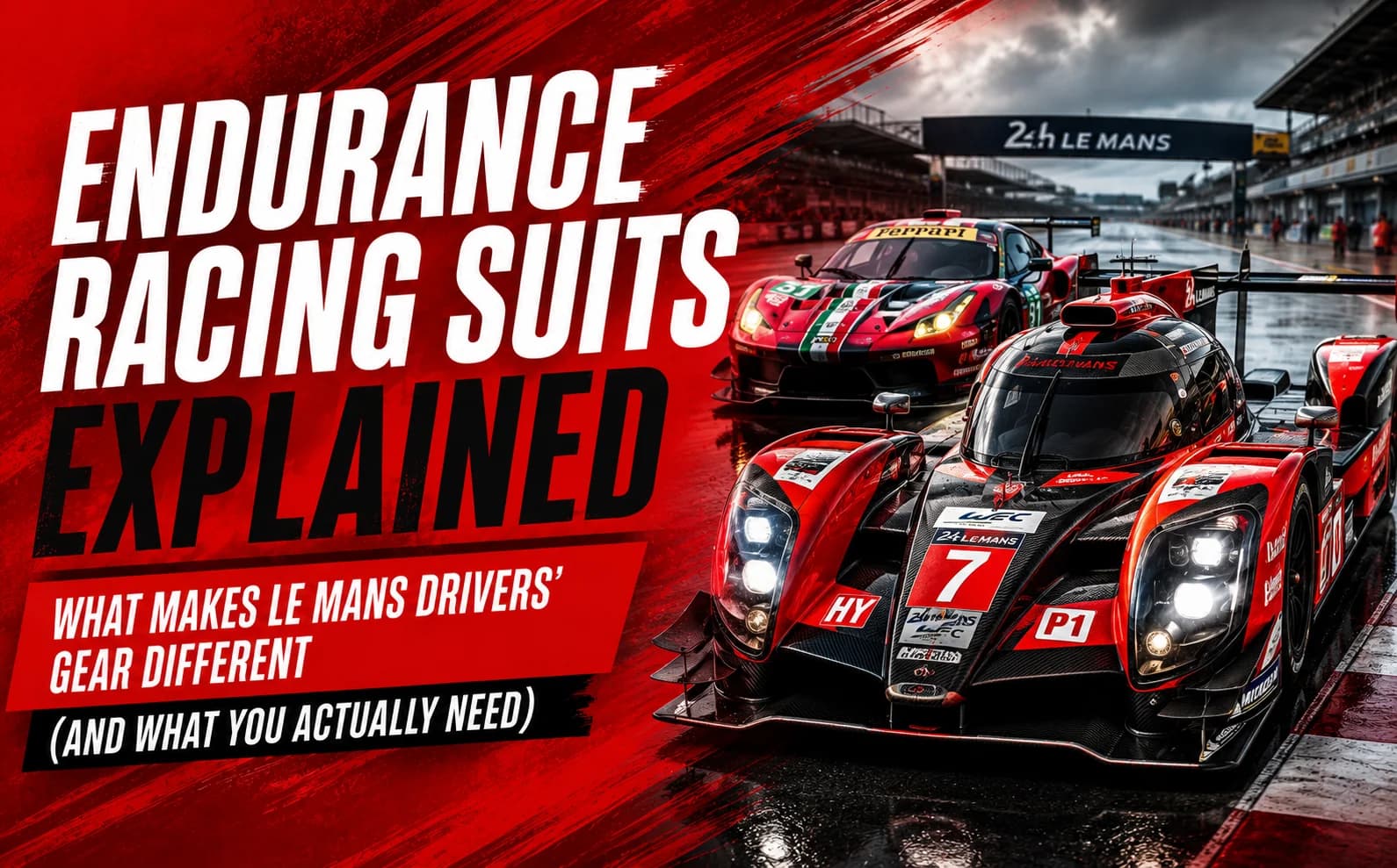 Endurance Racing Suits Explained — Le Mans Gear vs What You Actually Need