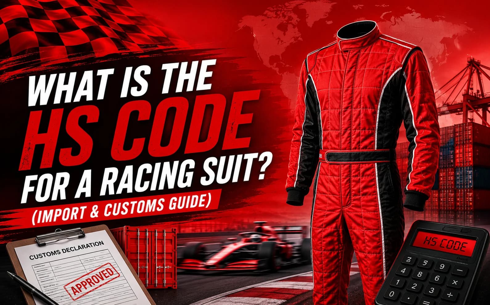 What Is the HS Code for a Racing Suit? (Import & Customs Guide)