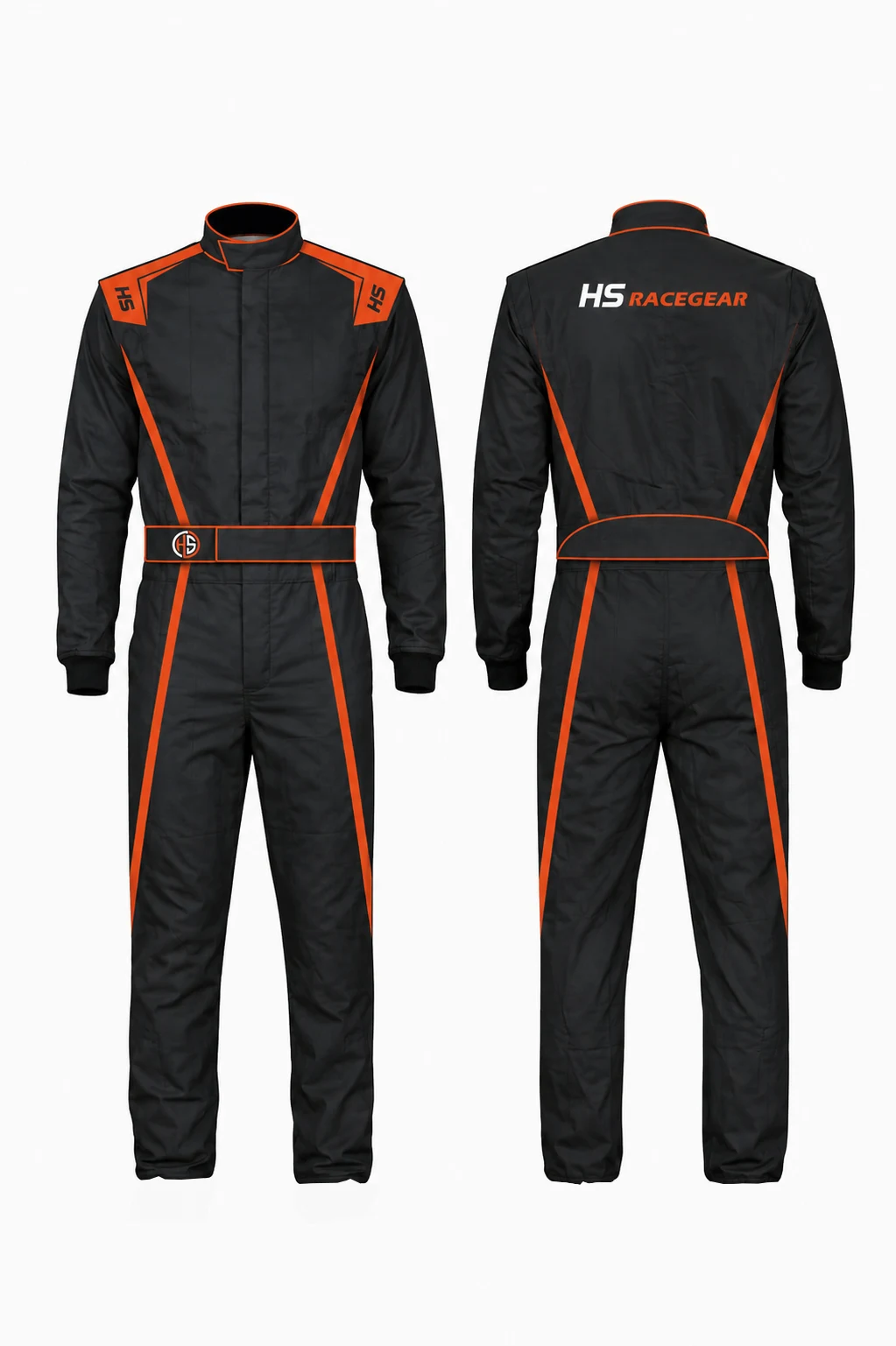 HS Ace SFI 3.2A/1 certified single-layer Nomex® racing suit — all-discipline off-the-rack fire suit made in Watertown, MA by HS Race Gear