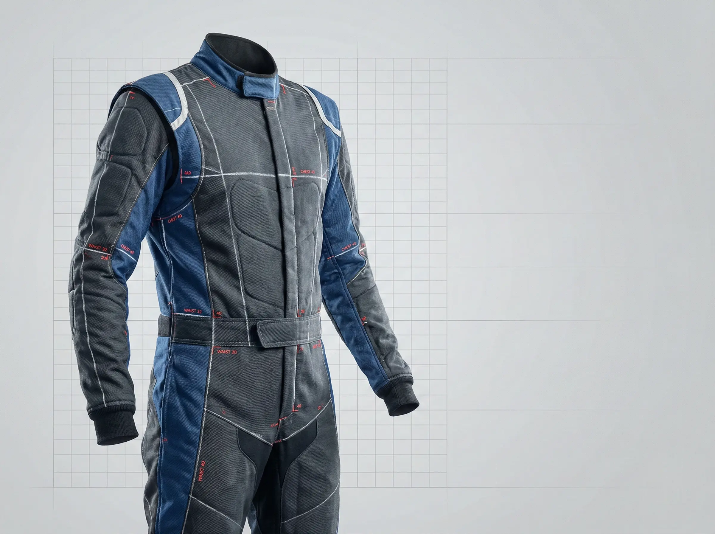 Custom Fit Racing Suit Measurement